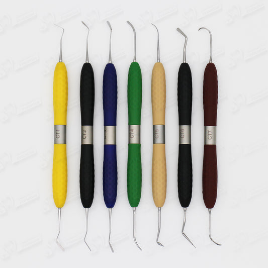PROTECTOR RE-Repairer dental resin aesthetic restoration Resin sculpture tool Dental tools 7pcs with high temperature sterilization box