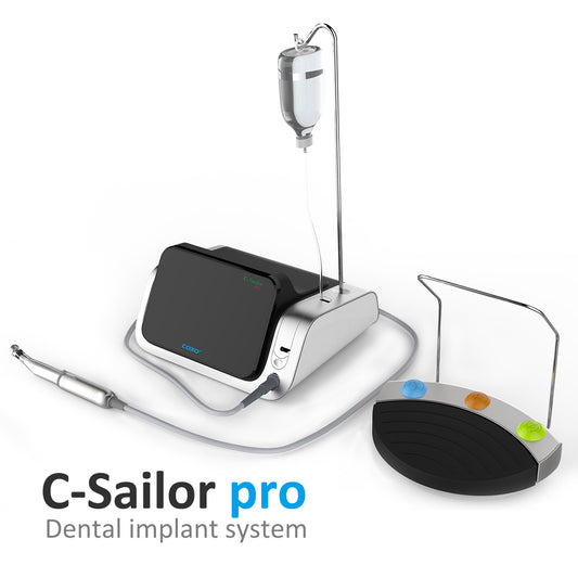 COXO C-Sailor Pro Dental Implant Motor with Led light ,80 N.cm Super Torque , Touch Screen, Ship from US/ Mecico