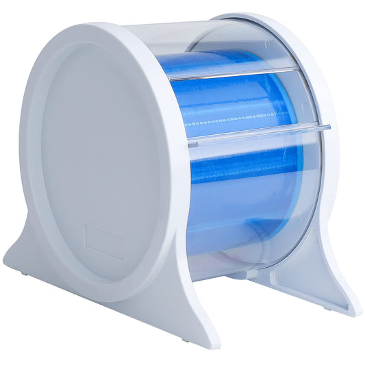 Dental Barrier Film Dispenser, Acrylic Protecting Barrier Film Holder for Film Support & Dust-Proof, Dispensing Box Barrier Dispensers Plastic Stand Holder