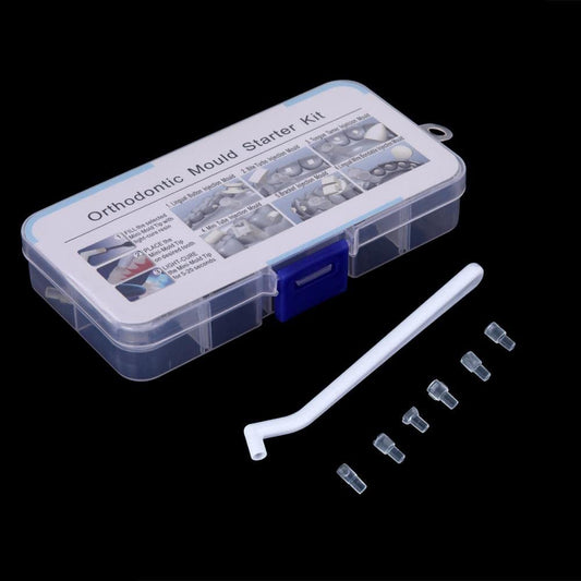 MO-6 Orthodontic Mould Mold Mini Orthodontic Accessories Injection Mould Starter Kit Tubes Lingual Retainer Button Set