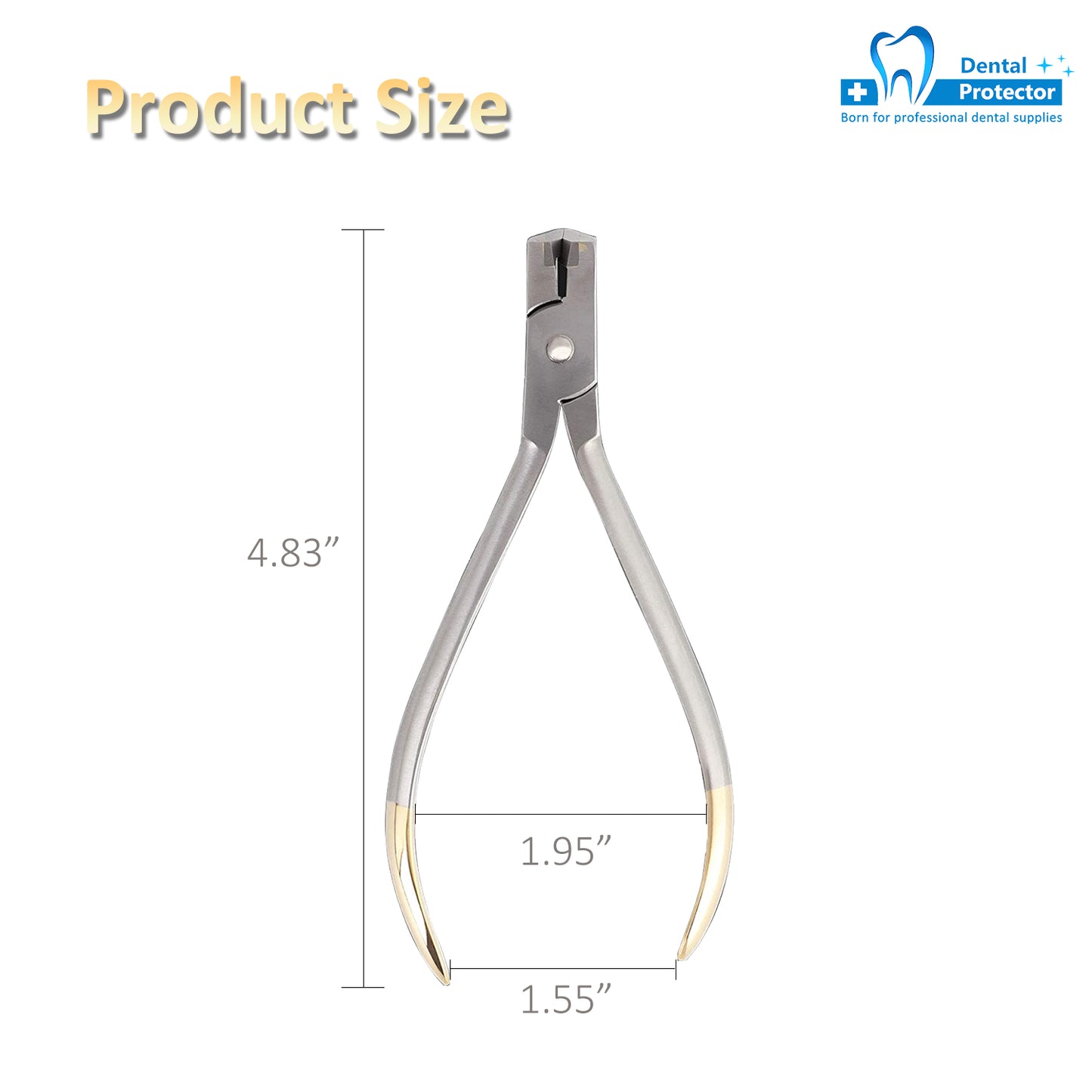 Distal End Cut Plier, Hold & Cut Hard and Soft Wire Orthodontic Cutter Dental Surgical Instrument Tool - Braces Removal Tools Tooth Pulling Kit for Dentist