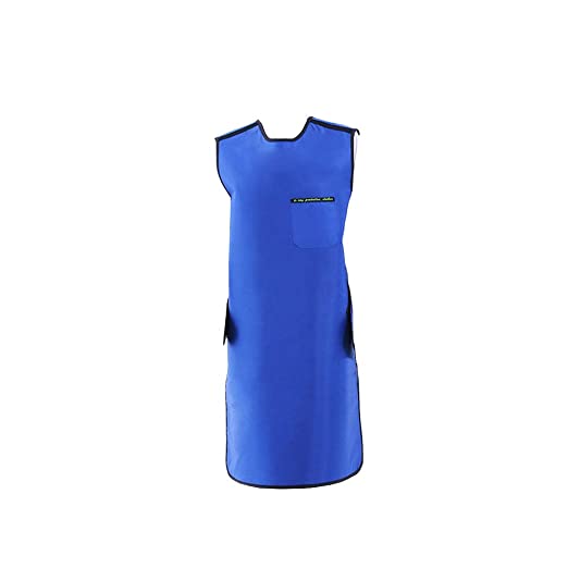 0.5mmPb X-Ray Apron with Thyroid Shield Collar Lightweight X-Ray Shield Apron Dental Lead Apron