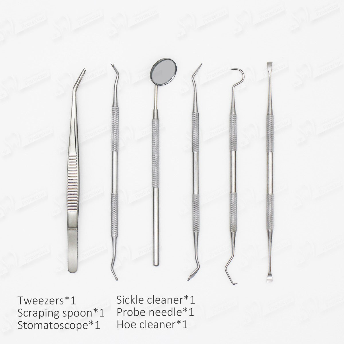 Dental Tools Smile Dent Pro Kit, Stainless Steel Dental Scaler, Mouth –  Protector Dental