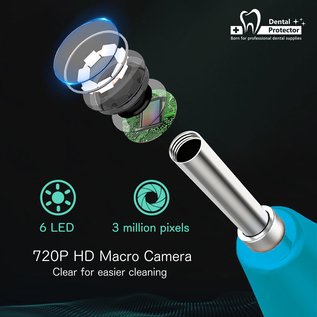 Wireless integrated WiFi 3.9mm ear endoscope HD ear spoon medical assured convenient safe waterproof camera ear canal mirror iPhone