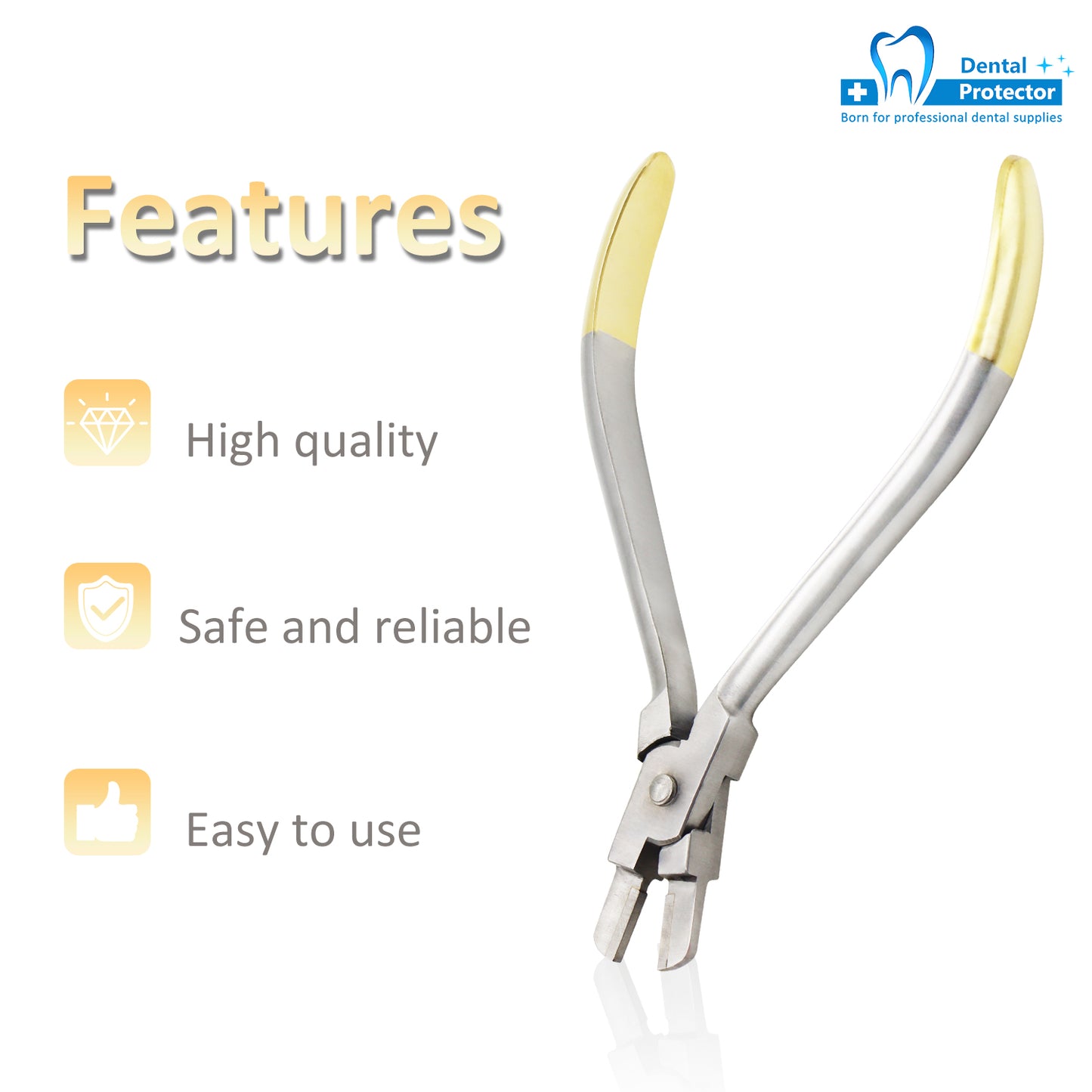 Protector Torque Bending Pliers Orthodontic Rectangular Arch Forming Wire Bending Pliers Instrument