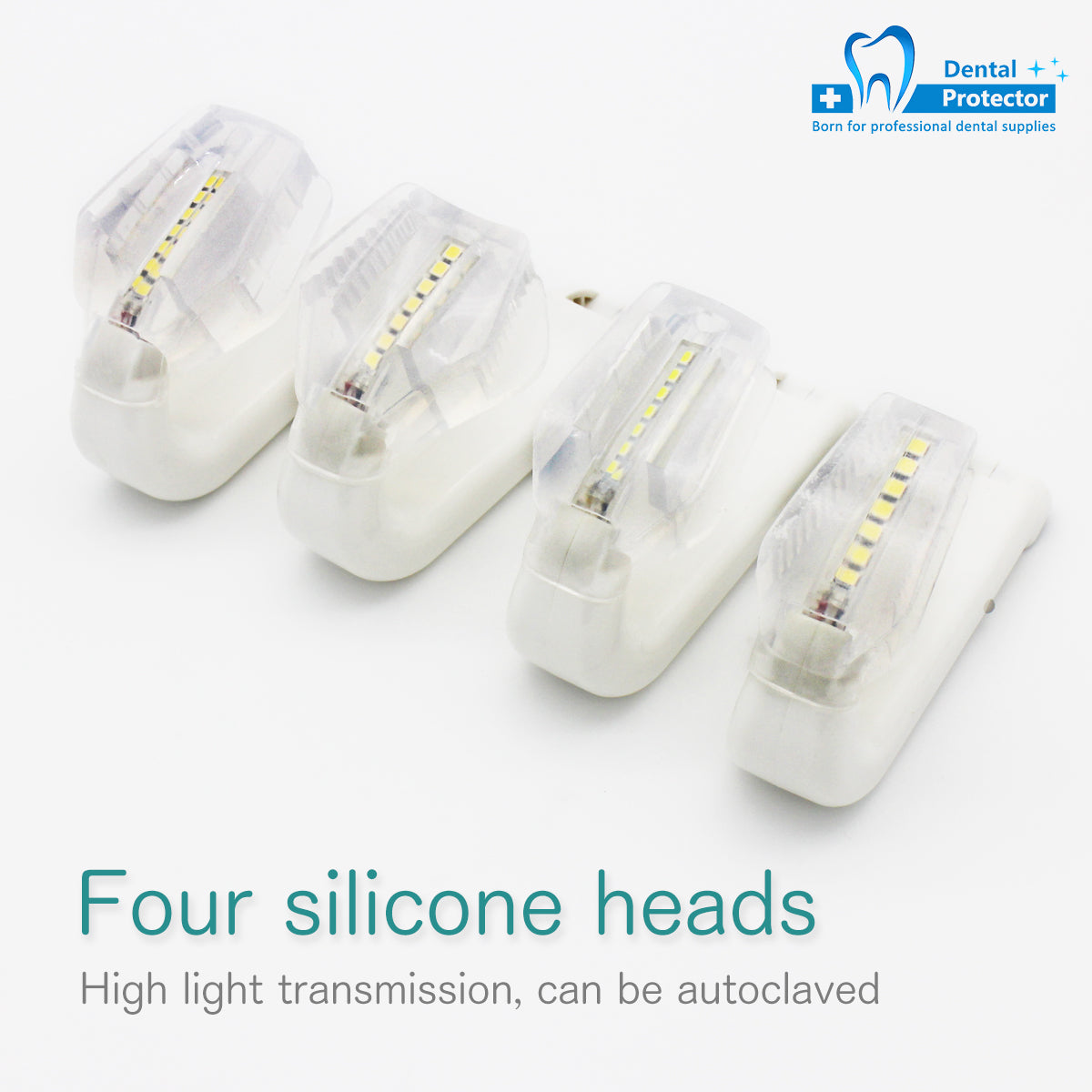 PD-OL Dentist Wireless Rechargeable Intro Oral LED Lighting Easy Bite Block Light Lamp Suction Tip