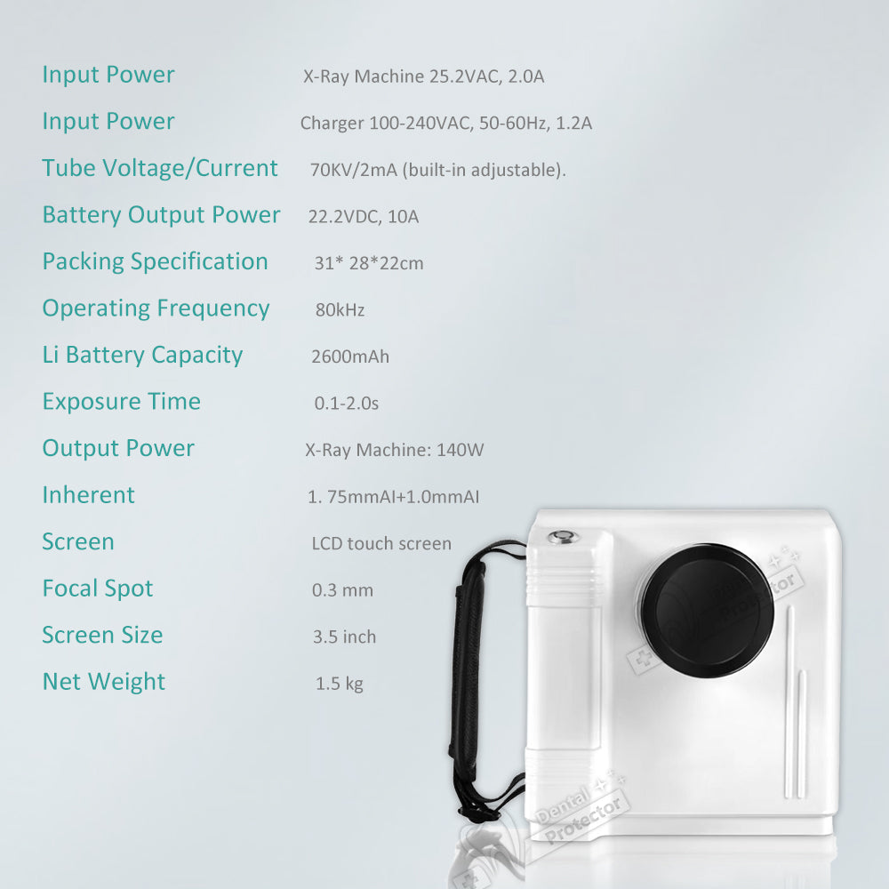 E-VO Touch Screen X Ray Camera Original 100% HyperLight X-Ray Machine Wireless One Hand Portable Dental RVG Image Sensor System