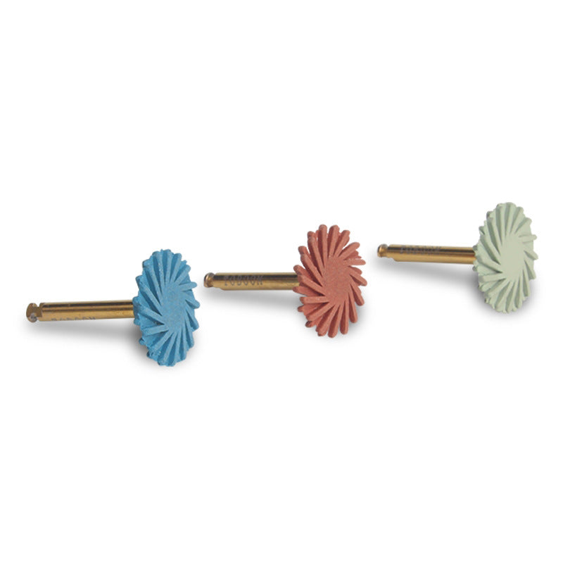 6 Pcs Mixed Dental Composite Resin Polishing Disc Kit Spiral Brush Burs Tooth Polisher Brush Oral cavity Clean Tools