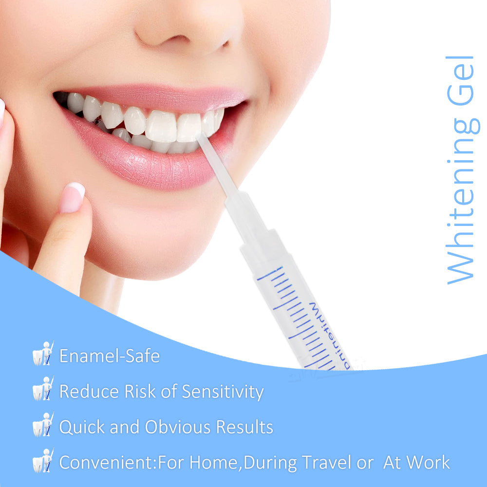 Teeth Whitening Pen (5 Pcs), 50+ Uses, Effective, Painless, No Sensitivity, Travel-Friendly, Easy to Use, Beautiful White Smile, Mint Flavor