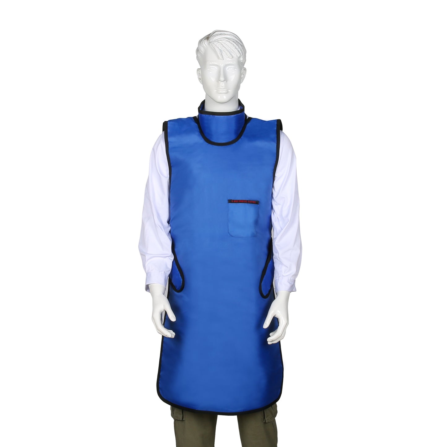 0.5mmPb X-Ray Apron with Thyroid Shield Collar Lightweight X-Ray Shield Apron Dental Lead Apron