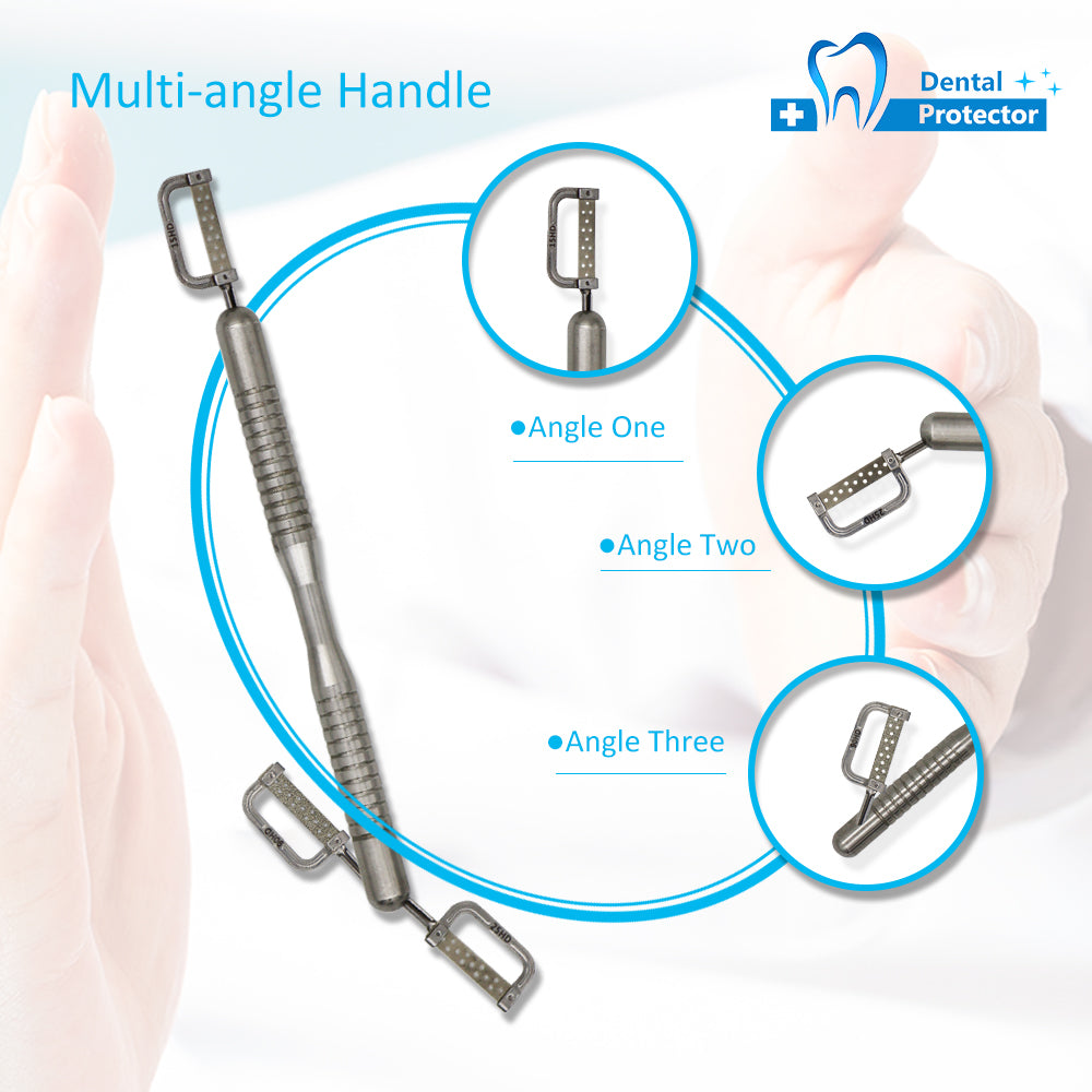 IPR System Dental Interproximal Enamel Reduction Automatic Strips Kit Gap Saw Polishing Burs