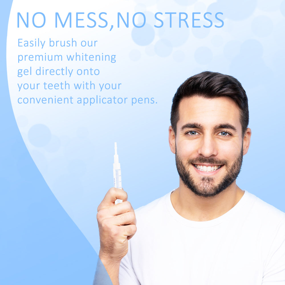 Teeth Whitening Pen (5 Pcs), 50+ Uses, Effective, Painless, No Sensitivity, Travel-Friendly, Easy to Use, Beautiful White Smile, Mint Flavor