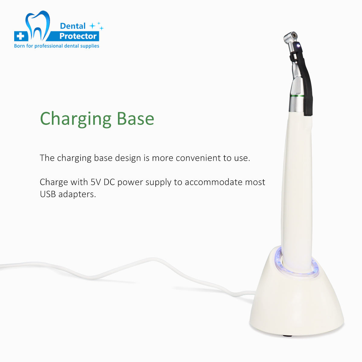 Dental Endo Motor with LED Light Endodontics Treatment & Reciprocation with 9 Program Setting