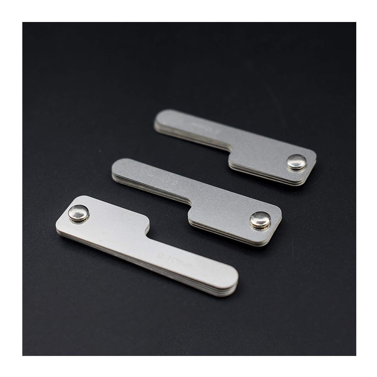 Orthodontic gap ruler Dental Interproximal Reduction Gauge Ruler Tooth Gap Measuring IPR System Stainless Steel Orthodontic Instrument