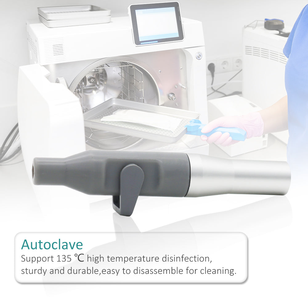 D-SH Dental Unit Accessories Strong And Weak Suction Handle Aluminum Alloy Suction Saliva Strong And Weak Conversion Head Dental Equipment