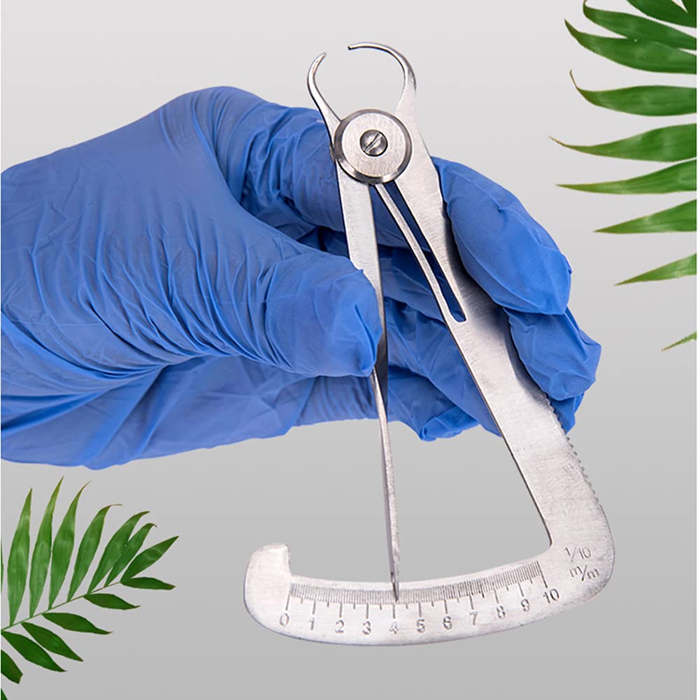 Dental Crown Gauge Caliper Dentist Tools Dental Caliper For Metal/Wax Dental Lab Tool Stainless Steel
