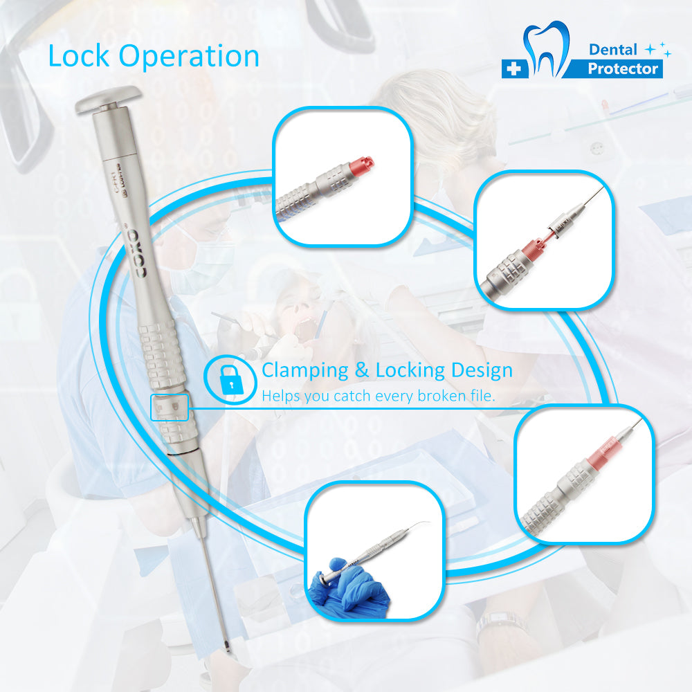 C-FR1 Dental Root Canal File Extractor Broken File Removal Kit Double Use Dentist Instrument Tool