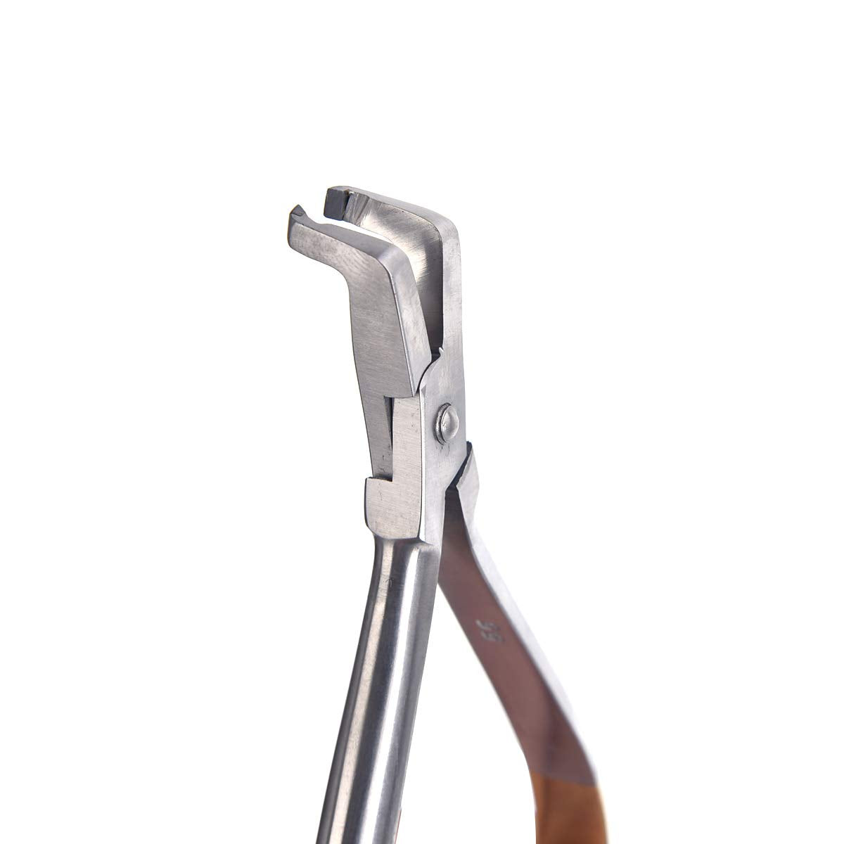 Posterior Bracket Remove Plier with Cutting Tip, Angel Tungsten Carbide Instrument Tool Pliers For Back & Inner Side Brackets of Teeth