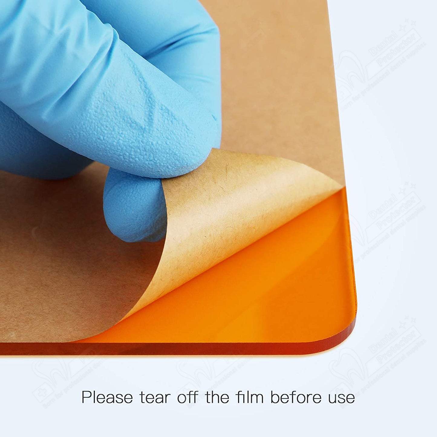 Protector Dental Sheild Plate Shade Board Eye Protector for Curing Light, Curing Lamp Shield Visor for Dentist, Helper and Patient - Handheld & Flexible - Easy to Use