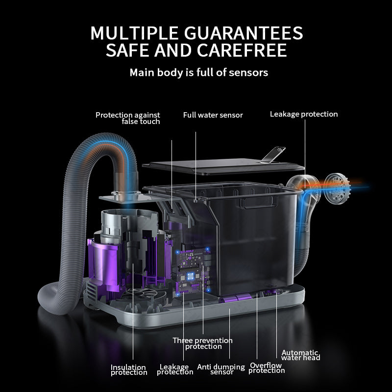 Elderly electric shampoo electric wash hair machine Hair care electric washing hair Elderly hair wash