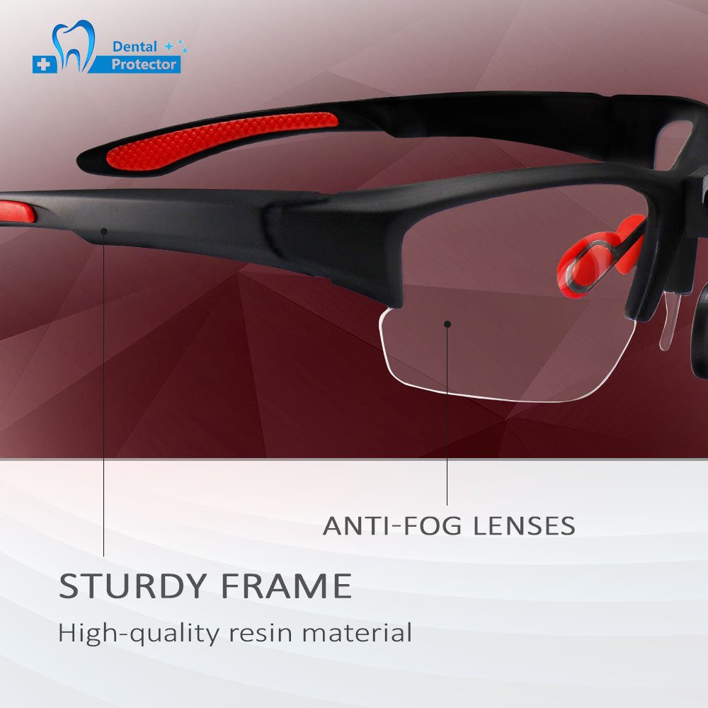 Maglass-R/B 2.5X/3.5X420mm Dental Loupes Binocular Loupes Optical Magnifier Dental Lab Medical Loupes Magnification Binocular Headlight Headlamp 5W Bulb