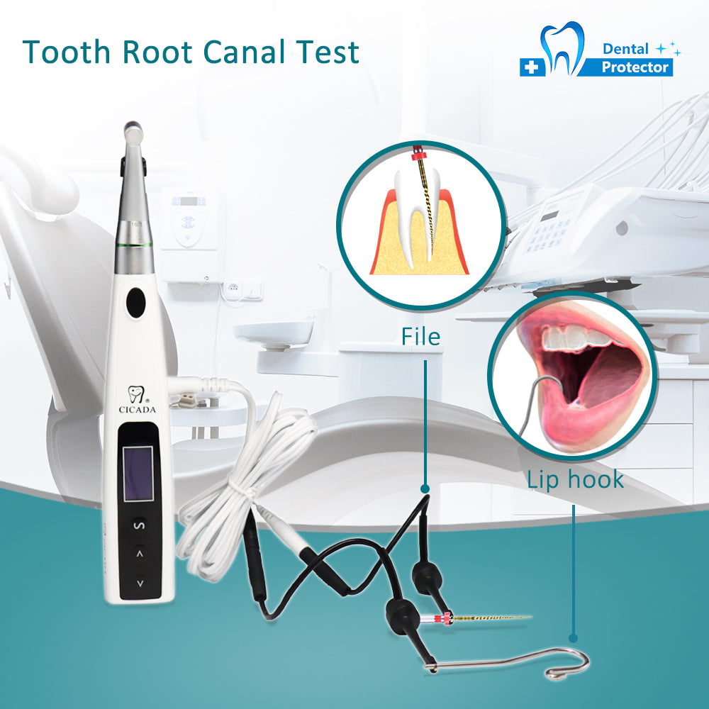 CICADA Wireless Endo Motor With Apex Locator 2 in 1 , with Led light For Endodintics Treatment