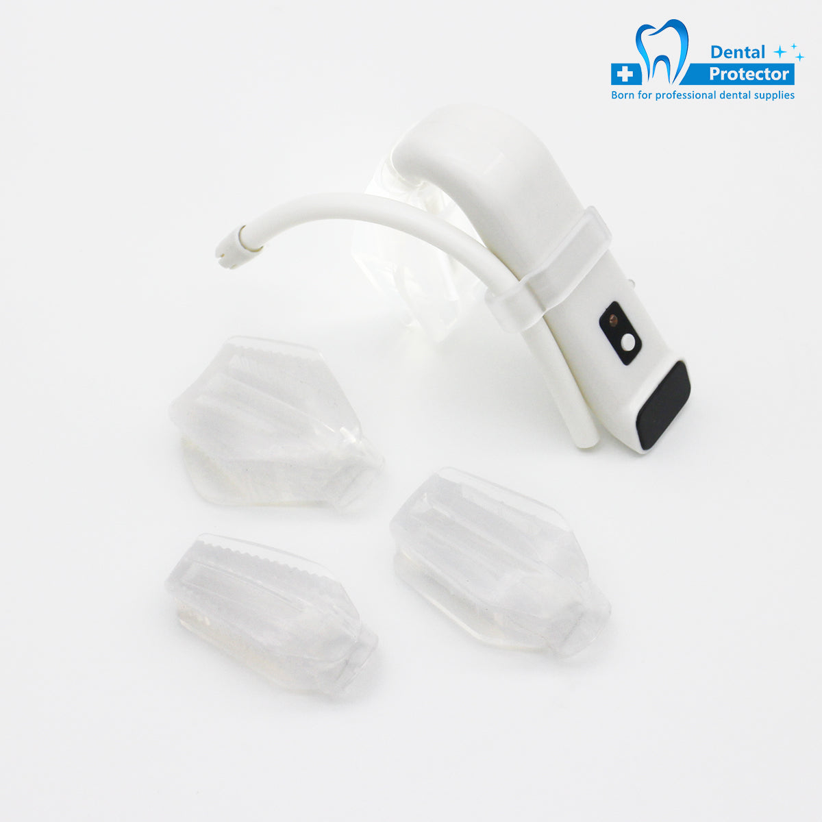 PD-OL Dentist Wireless Rechargeable Intro Oral LED Lighting Easy Bite Block Light Lamp Suction Tip