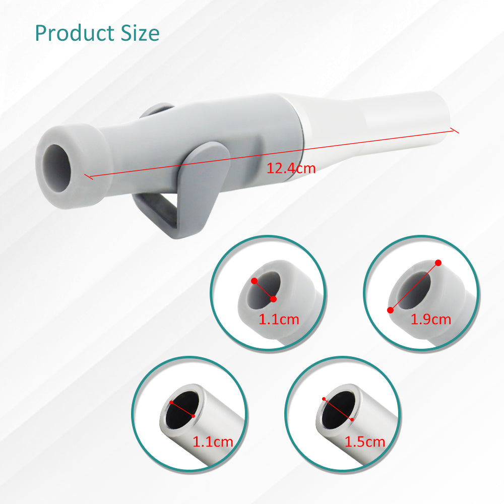D-SH Dental Unit Accessories Strong And Weak Suction Handle Aluminum Alloy Suction Saliva Strong And Weak Conversion Head Dental Equipment