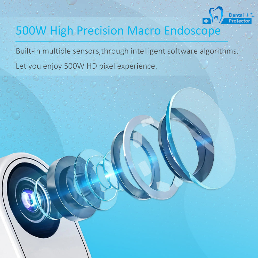 Dental floss Professional Visual WiFi Oral Irrigator Rechargeable Camera 5MP Portable Dental Teeth Clean Water Jet Flosser