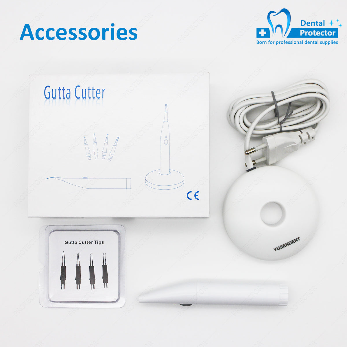 COXO YUSENDENT C-Blade Gutta Cutter New Cordless Obturation Gutta with 4 Tips heating