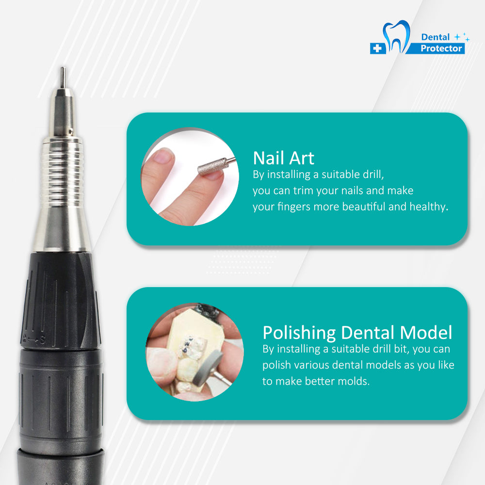 65W Strong 90 Control Box Strong 210 35K 102L Handpiece for Manicure Pedicure Nail Drill Apparatus for Manicure Machine Tool for Dental Lab