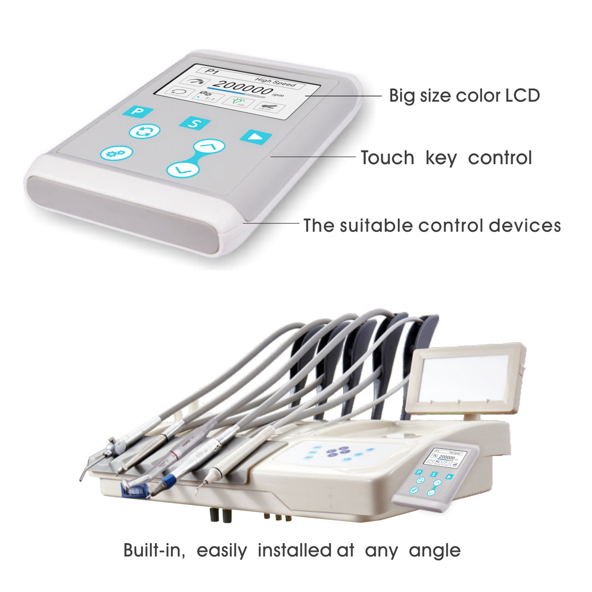 COXO Yusen dent C-Puma int+ Dental Electric Motor Brushless Motor Micro Motor&Control Box