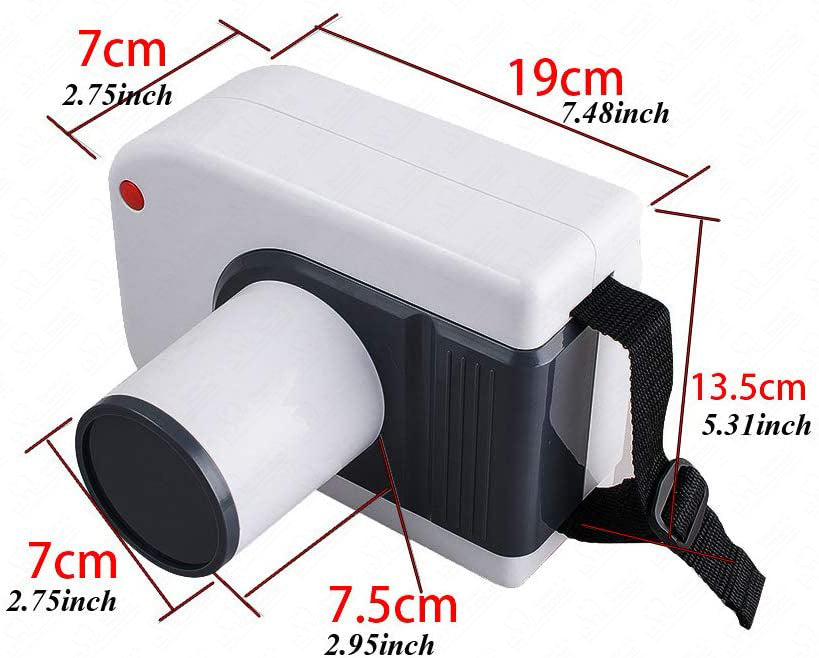 Dental Digital Ray System Handheld 30KHz High Frequency Imaging Machine Portable Wireless Film Unit with Protective Case