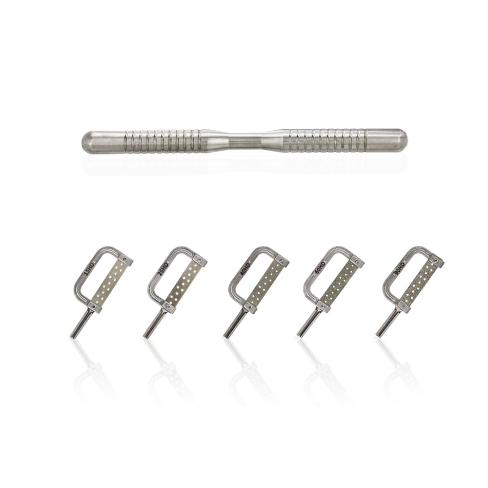 IPR System Dental Interproximal Enamel Reduction Automatic Strips Kit Gap Saw Polishing Burs