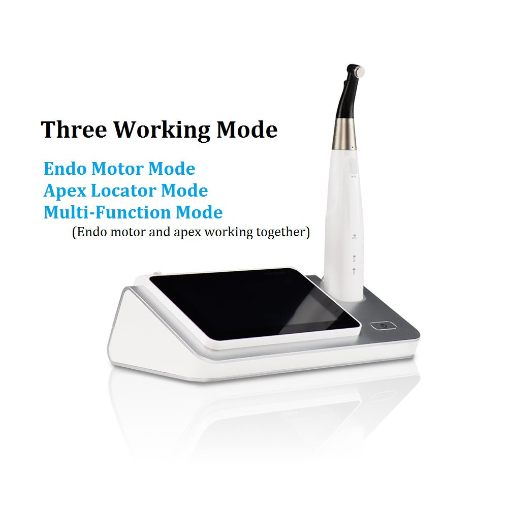 COXO Dental Wireless Bluetooth Endo motor with Apex Locator 2 in 1 C-smart Pilot with 5-inch touch screen ,build-in most of file system