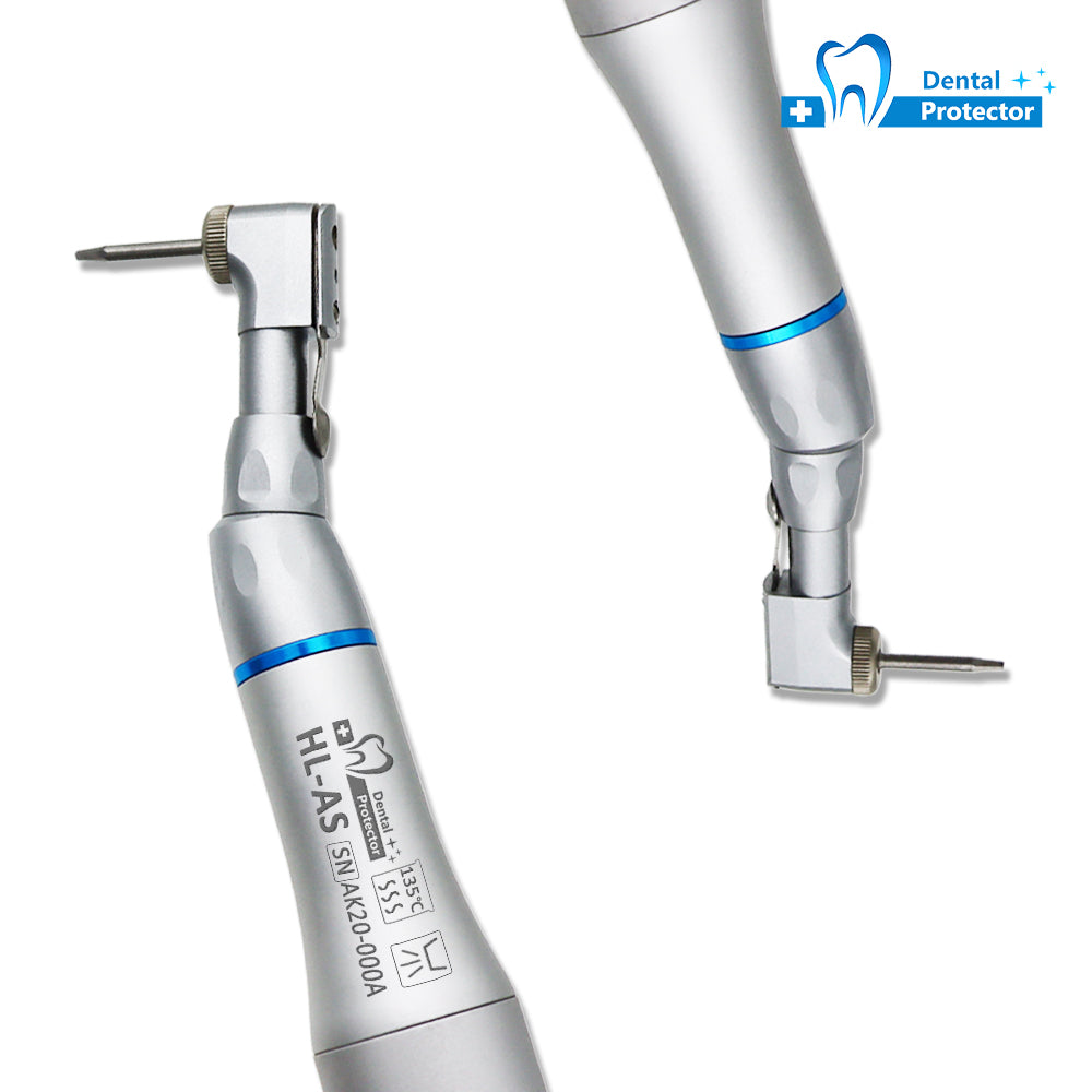 HL-AS Dental 1:1 Slow Low Speed Handpiece Tips Contra Angle Latch Chuck Bur Handpiece NSK Style