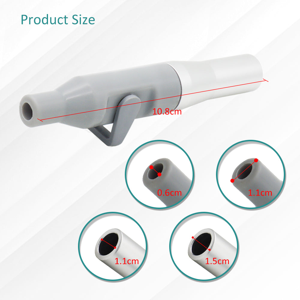 D-SH Dental Unit Accessories Strong And Weak Suction Handle Aluminum Alloy Suction Saliva Strong And Weak Conversion Head Dental Equipment