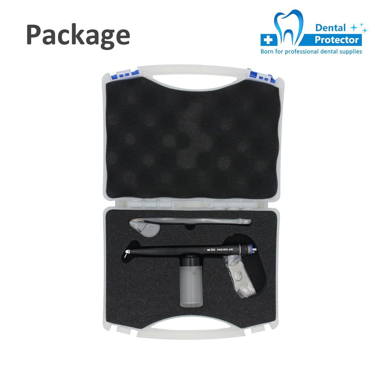 3H Tiny+ Aluminum Air Flow Teeth Polishing Machine Hygiene Prophy compatible with KAVO for Dental