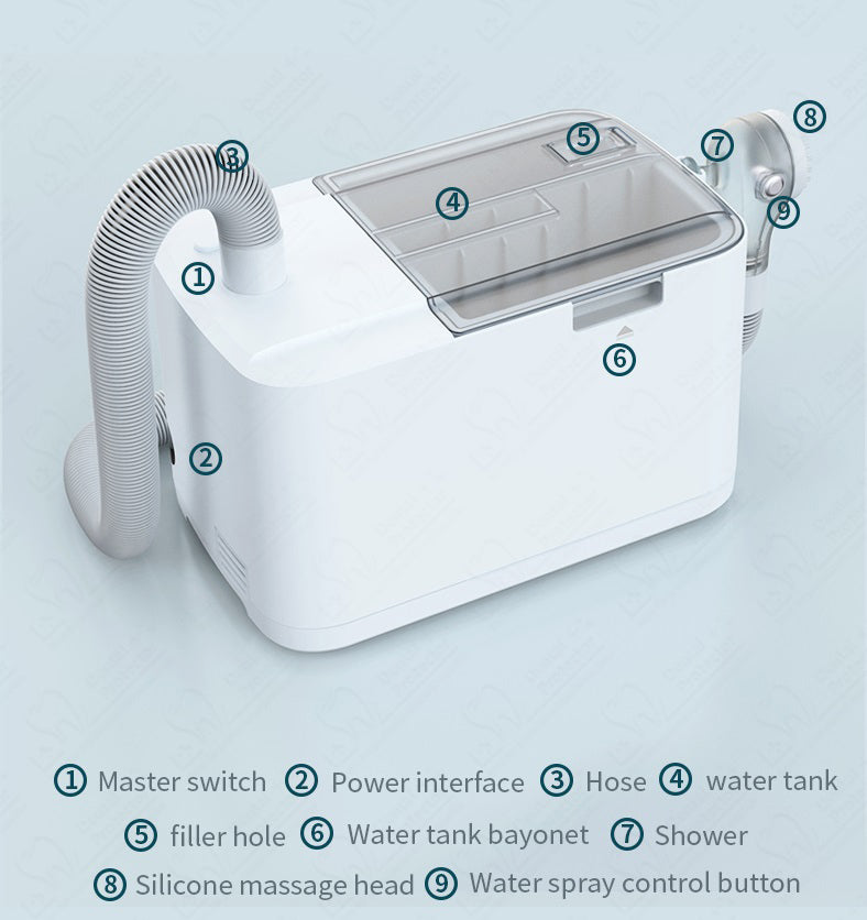 Elderly electric shampoo electric wash hair machine Hair care electric washing hair Elderly hair wash