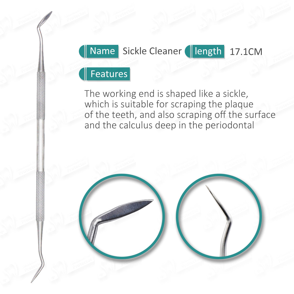 Dental Tools Smile Dent Pro Kit, Stainless Steel Dental Scaler, Mouth Mirror, Tarter Scraper, Tooth Pick, Tweezers, Plaque And Calculus Remover Dentist Hygiene Instruments Set For Home & Pet Oral Use