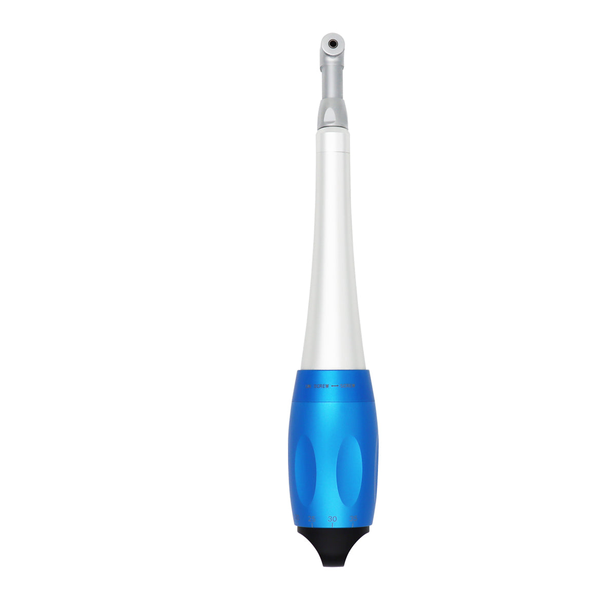 Dental Low Speed Handpiece Implant Torque Wrench 5N-35N Drivers 2.35mm Latch Type Bits Contra Angle Universal Silver Metal Box