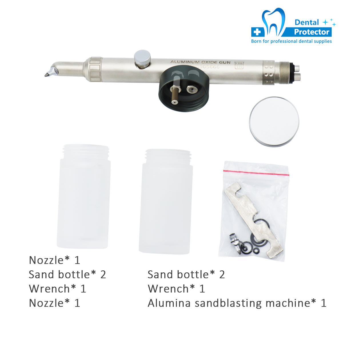 Dental Cooling Aluminum Oxide Micro blaster Air Abrasion Polisher Sandblasting Sandblaster