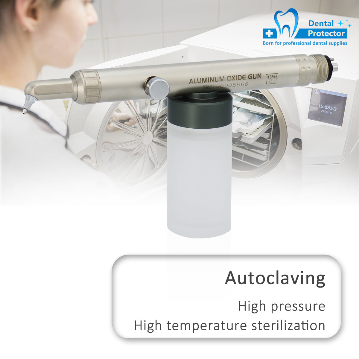 Dental Cooling Aluminum Oxide Micro blaster Air Abrasion Polisher Sandblasting Sandblaster