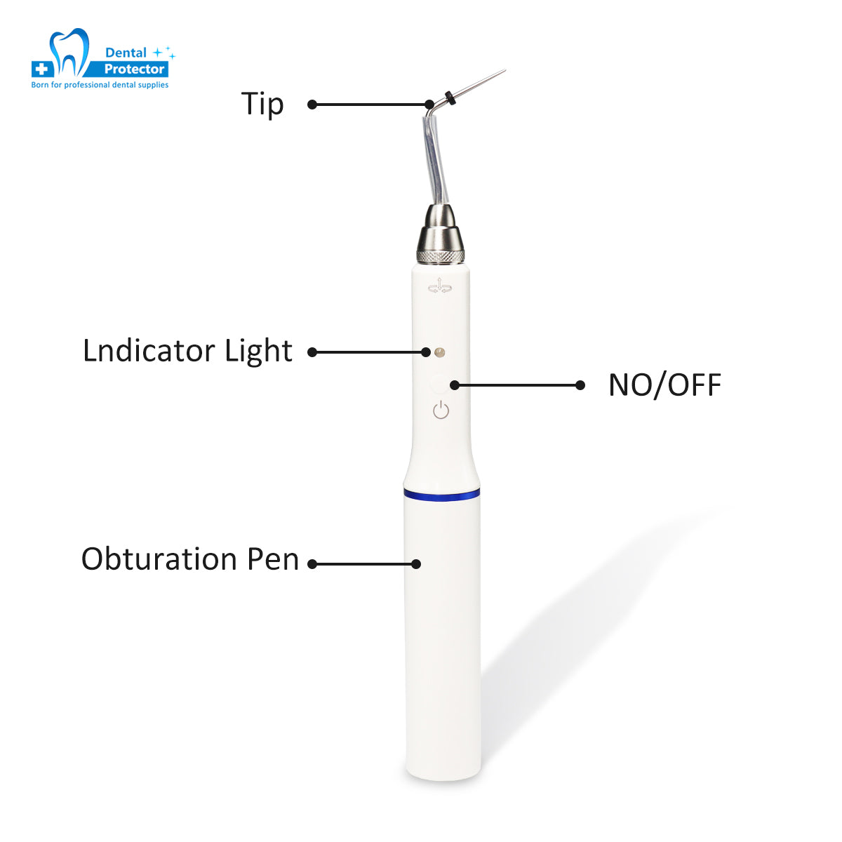 Dental Gutta Percha Obturation System Endo Heated Pen Root Canal Filling System Hot Melt Pen Dental Instrument