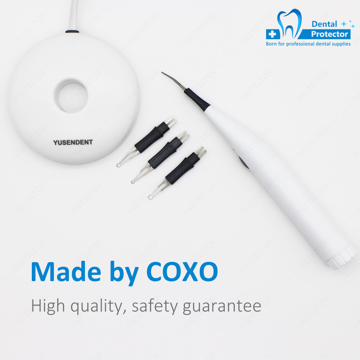 COXO YUSENDENT C-Blade Gutta Cutter New Cordless Obturation Gutta with 4 Tips heating