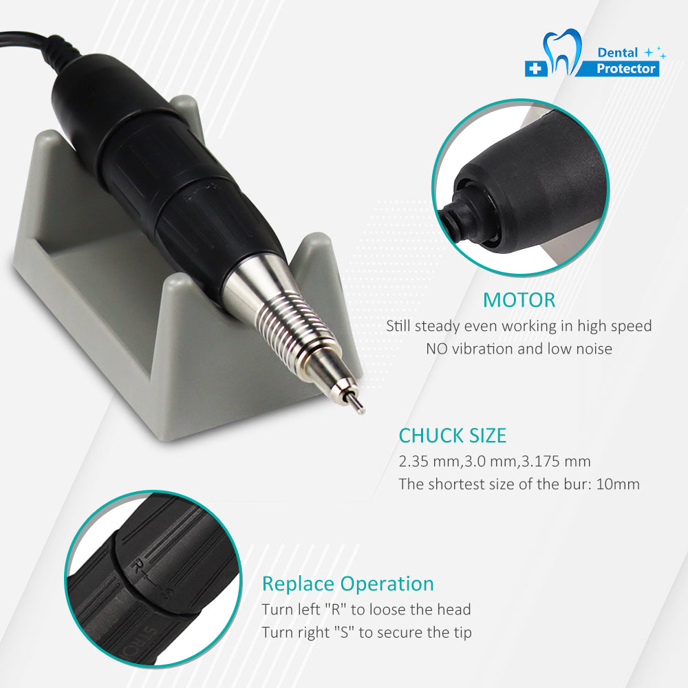 65W Strong 90 Control Box Strong 210 35K 102L Handpiece for Manicure Pedicure Nail Drill Apparatus for Manicure Machine Tool for Dental Lab