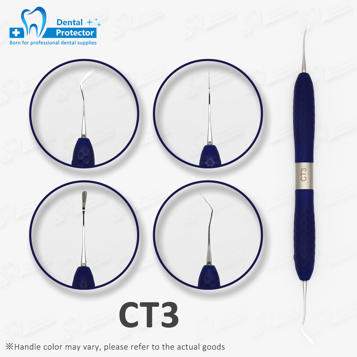 PROTECTOR RE-Repairer dental resin aesthetic restoration Resin sculpture tool Dental tools 7pcs with high temperature sterilization box