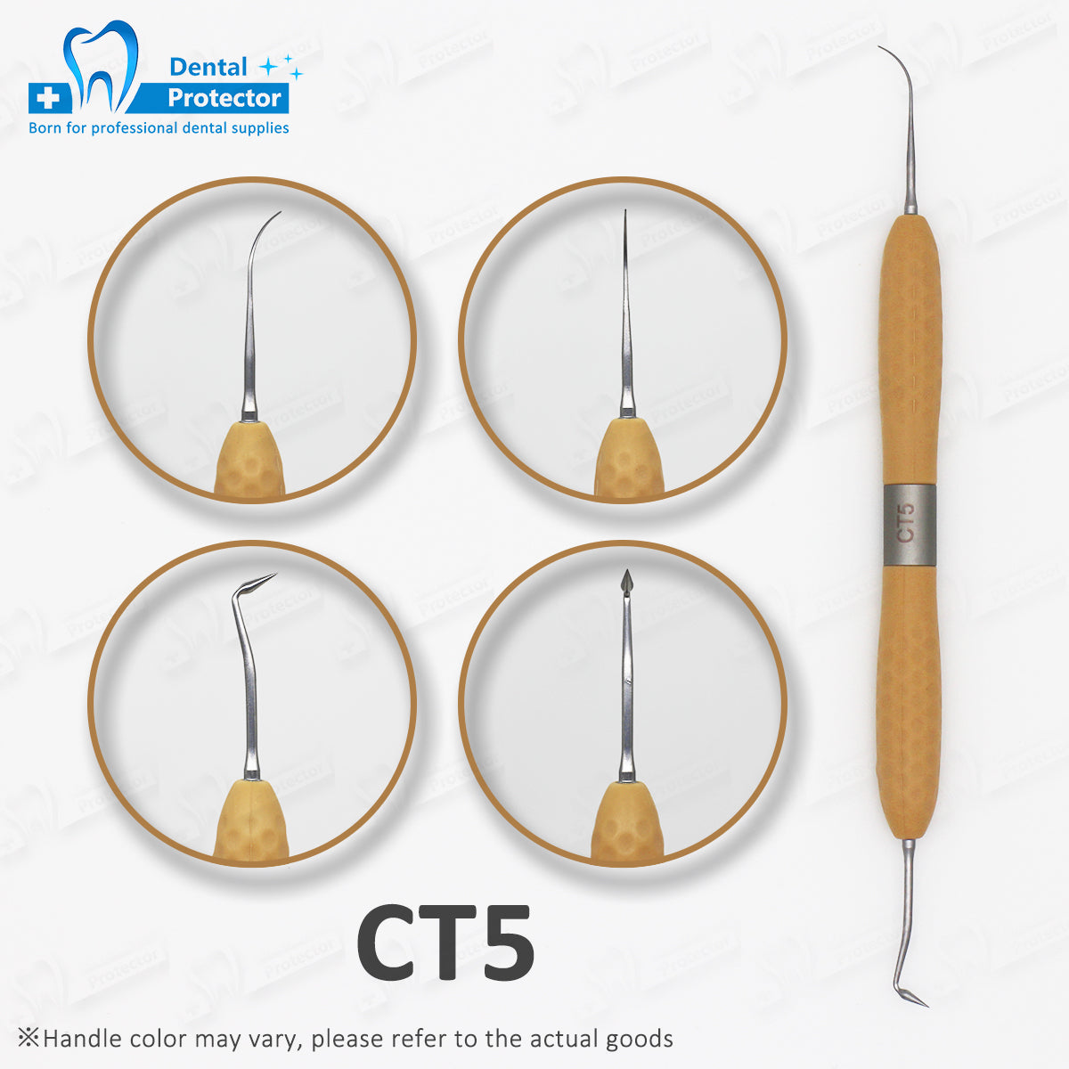 PROTECTOR RE-Repairer dental resin aesthetic restoration Resin sculpture tool Dental tools 7pcs with high temperature sterilization box