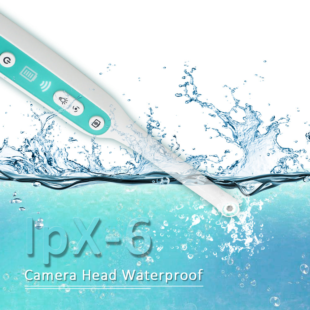 PROTECTOR DC-W Wireless WiFi HD USB Oral Dental Camera Intraoral Endoscope Dentist Device LED Light Real-time Video Inspection Teeth Whitening