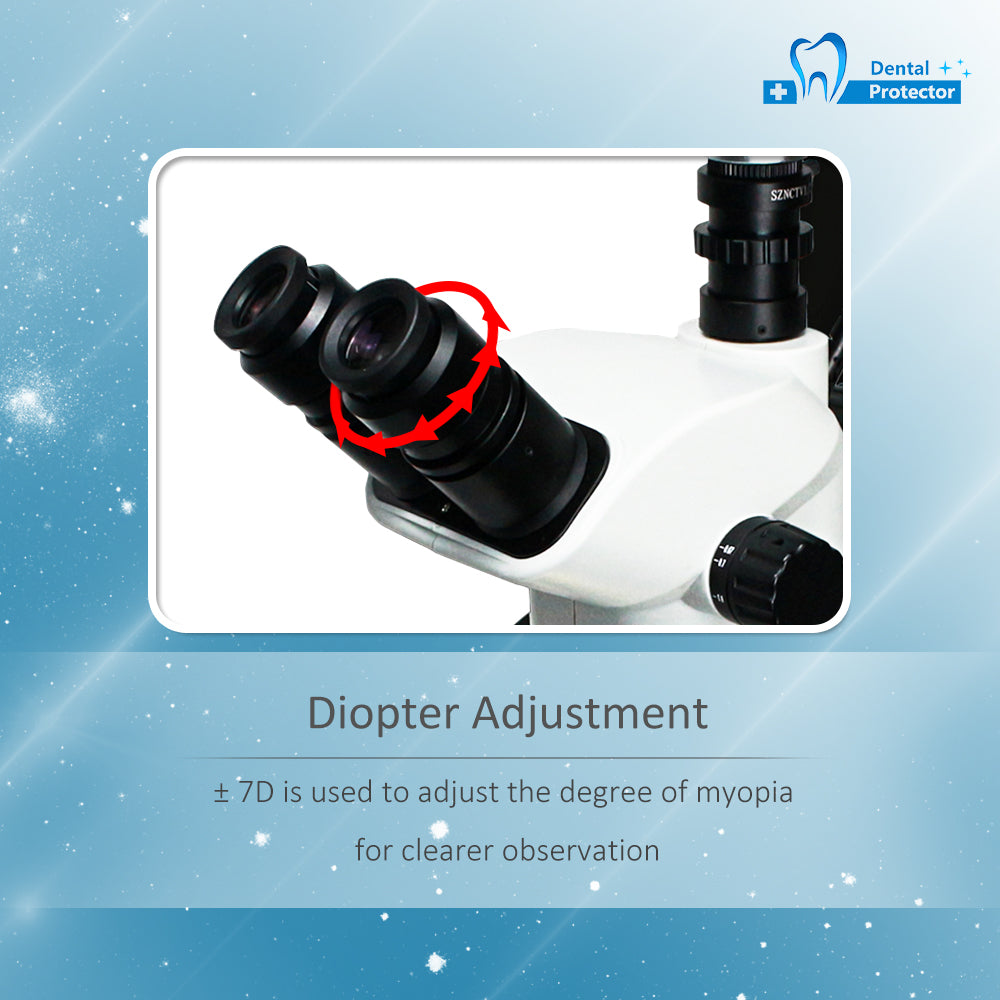 Mscope-7C Professional Trinocular Stereo Zoom Microscope with Simultaneous Focus Control,Microscope, 10X Eyepieces,10X Magnification, Zoom Objective 16 mega